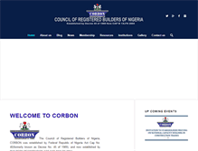 Tablet Screenshot of corbon.gov.ng